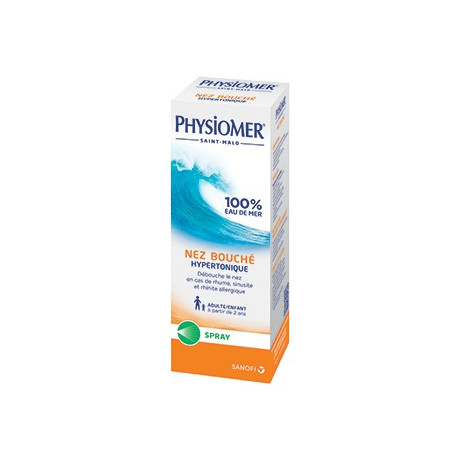 PHYSIOMER Hypertonique nez bouché 135ml