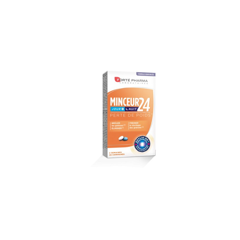 FORTEPHARMA Minceur24 jour et nuit x28 comprimés