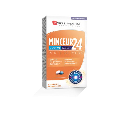FORTEPHARMA Minceur24 jour et nuit x28 comprimés