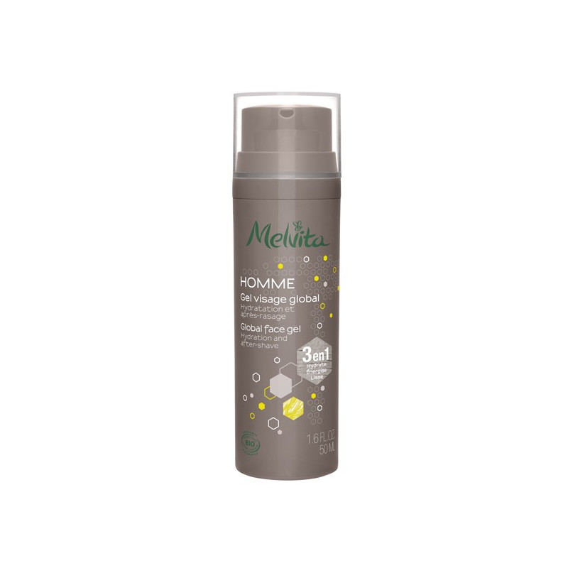 MELVITA Homme gel visage global 50ml