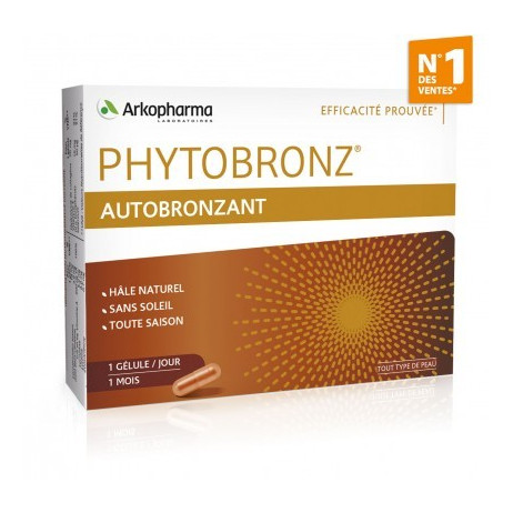 ARKOPHARMA Phytobronz autobronzant x30 gélules