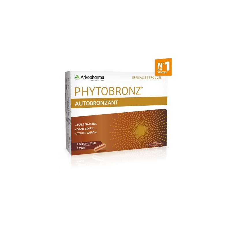 ARKOPHARMA Phytobronz autobronzant x30 gélules