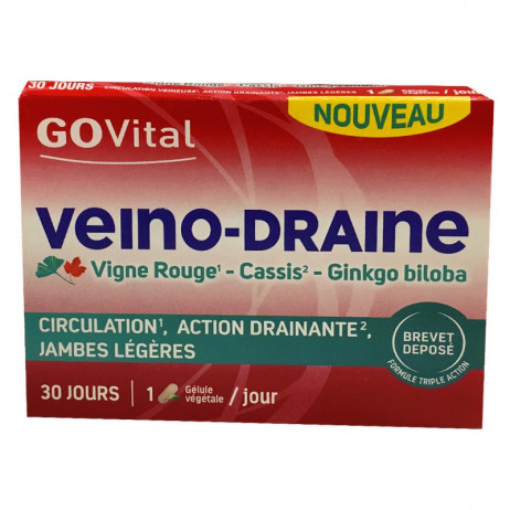 GOVITAL Veino-draine x30 gélules