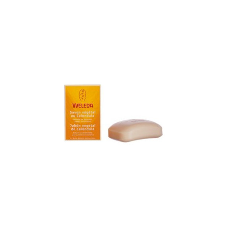 WELEDA savon végétal au calendula 100g