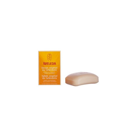 WELEDA savon végétal au calendula 100g